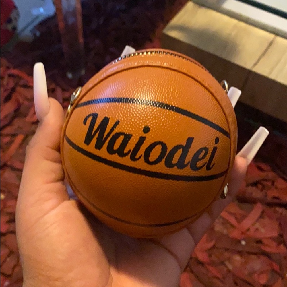 Mini basketball purse